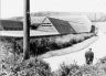 The rear of the Dog Kennels & Old Dutch Barn in Danton Lane, 1987
